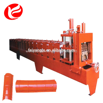 Ridge cap aluminum sheet roof roll forming machine